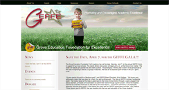 Desktop Screenshot of geffe.org